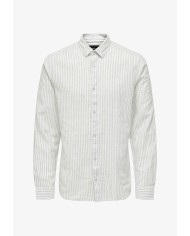 Only & Sons Camisa Onscaiden Life LS STR Linenblend660 Noos
