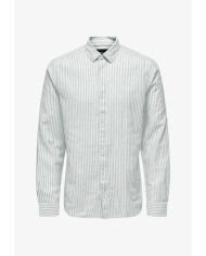 Only & Sons Camisa Onscaiden Life LS STR Linenblend660 Noos