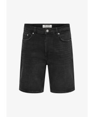 Only & Sons Pantalón Vaquero Corto Onsedge  Stretch Box AM Shorts