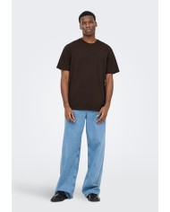 Only & Sons Camisetas Onskian Life Reg Seersucker ss Tee