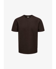Only & Sons Camisetas Onskian Life Reg Seersucker ss Tee