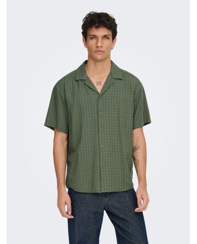 Only & Sons Camisa Onslatham Reg Resort Struc 0257 Noos