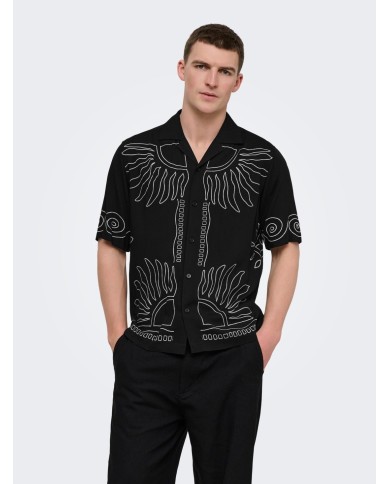 Only & Sons Camisa Onswright Reg SS 037 Shirt