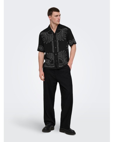 Only & Sons Camisa Onswright Reg SS 037 Shirt
