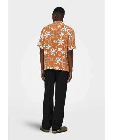 Only & Sons Camisa Onsdash Life Reg AOP SS001 Resort Shirt