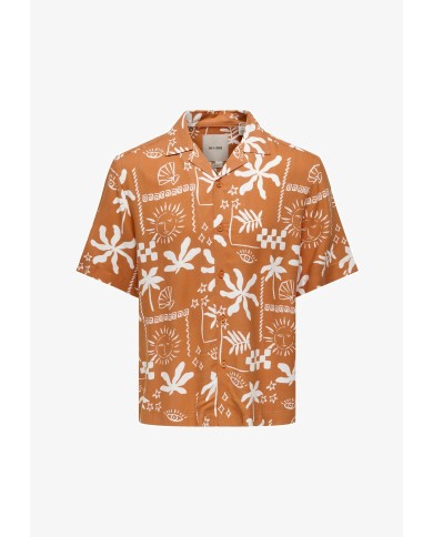 Only & Sons Camisa Onsdash Life Reg AOP SS001 Resort Shirt