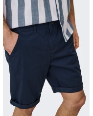 Only & Sons Pantalón Chino Corto Onssaul 0573 Short Noos