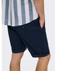 Only & Sons Pantalón Chino Corto Onssaul 0573 Short Noos