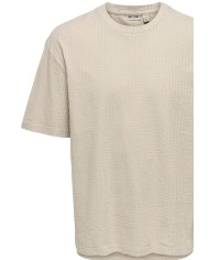Only & Sons Camiseta Onsaustin Boxy SS Seersucker Tee