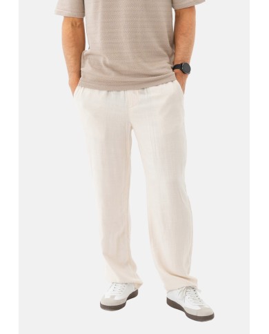 Only & Sons Pantalón Lino Onssinus Loose Visc 0075 Pant Cs