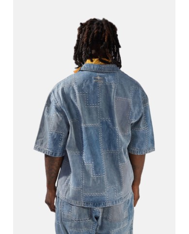 Project X Paris Camisa Patchwork Wash