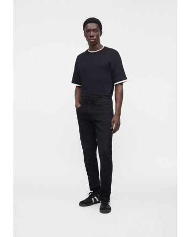 Only & Sons Pantalón Vaquero Onsweft Regular Black 8638 MAT DNM Noos