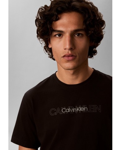 Calvin Klein Camiseta SS 30 EU Repeat Stand
