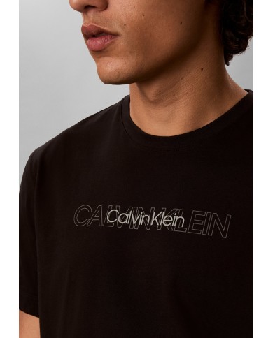 Calvin Klein Camiseta SS 30 EU Repeat Stand