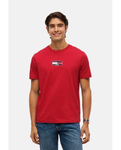 Tommy Hilfiger Camiseta Brand Love Small Flag Tee