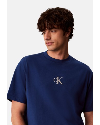 Calvin Klein Camiseta SS OVSZD 16S Overlay Back Graphic