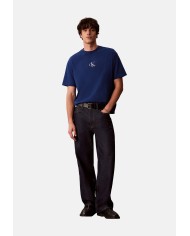 Calvin Klein Camiseta SS OVSZD 16S Overlay Back Graphic
