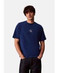 Calvin Klein Camiseta SS OVSZD 16S Overlay Back Graphic