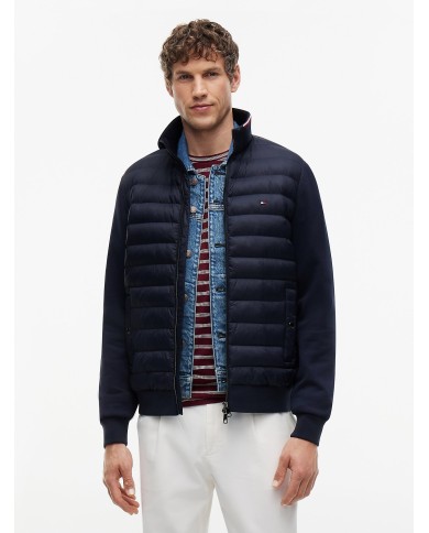 Tommy Hilfiger Chaqueta acolchada Mix Media ESS RWB Stand Collar