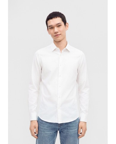 Calvin Klein Camisa Slim Essential Poplin Str Solid