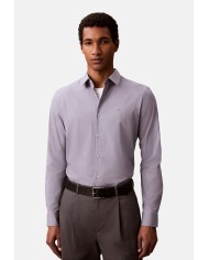 Calvin Klein Camisa LS Solid Stretch Slim Shirt