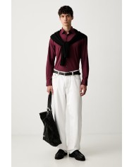 Calvin Klein Camisa Slim Essential Poplin Str Solid
