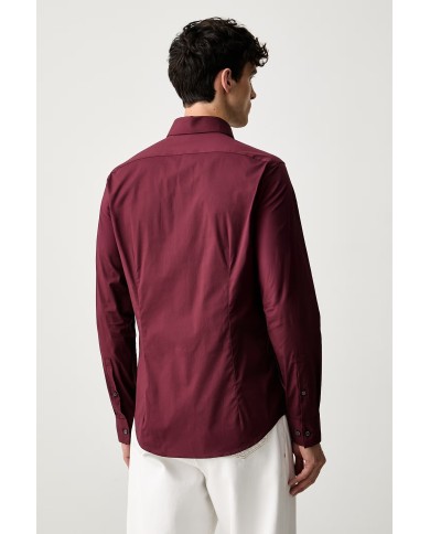 Calvin Klein Camisa Slim Essential Poplin Str Solid