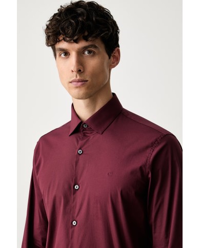 Calvin Klein Camisa Slim Essential Poplin Str Solid