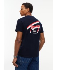 Tommy Jeans Camiseta TJM Reg Sign Backprint Tee Ext