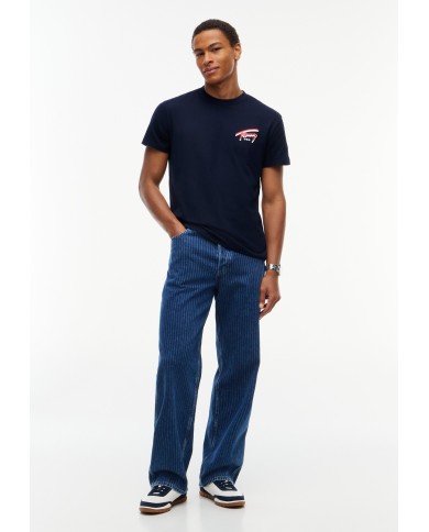 Tommy Jeans Camiseta TJM Reg Sign Backprint Tee Ext
