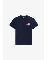 Tommy Jeans Camiseta TJM Reg Sign Backprint Tee Ext