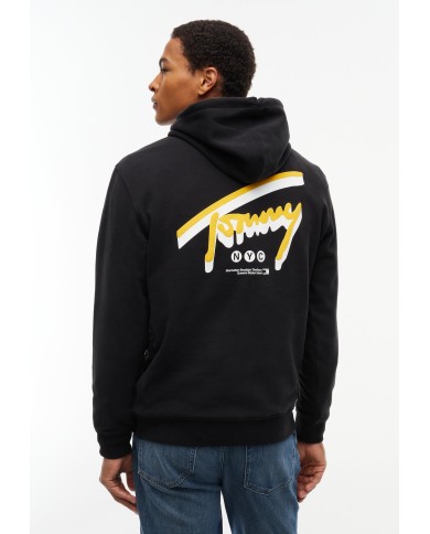 Tommy Jeans Sudadera capucha TJM Reg NYC Signature Hoodie Ext