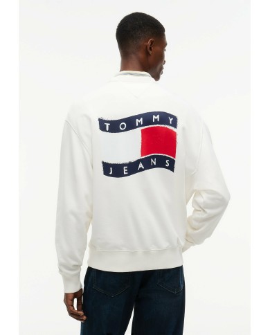 Tommy Jeans Sudadera TJM RLX Wavy Flag Sweatshirt