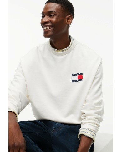 Tommy Jeans Sudadera TJM RLX Wavy Flag Sweatshirt