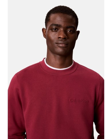 Calvin Klein Sudadera 350Flce SPW Embsed Stnrd Logo CN