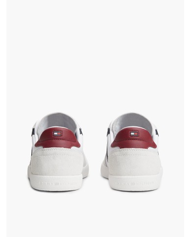 Tommy Hilfiger Zapatillas TH Tribeca de piel con mezcla de texturas