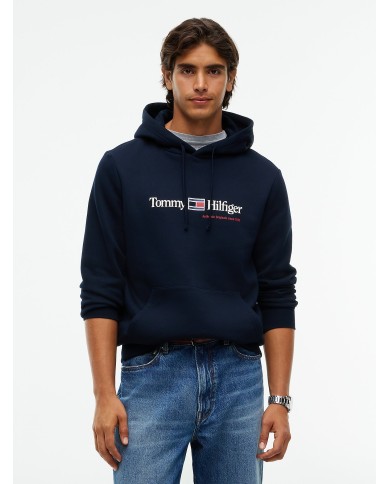 Tommy Hilfiger Sudadera Capucha RWB Graphic Reg Flee