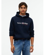 Tommy Hilfiger Sudadera Capucha RWB Graphic Reg Flee