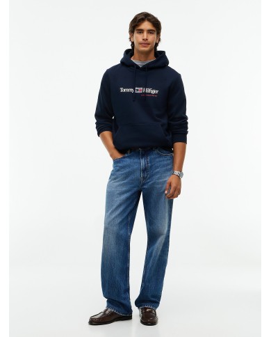 Tommy Hilfiger Sudadera Capucha RWB Graphic Reg Flee