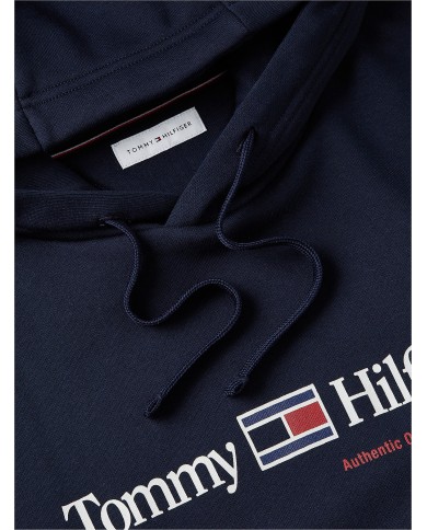 Tommy Hilfiger Sudadera Capucha RWB Graphic Reg Flee