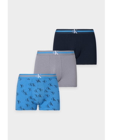 Calvin Klein Bóxer Pack 3 Graphic Monogram Cotton