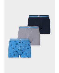 Calvin Klein Bóxer Pack 3 Graphic Monogram Cotton
