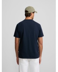Silbon Camiseta Patch Tono Azul Marino