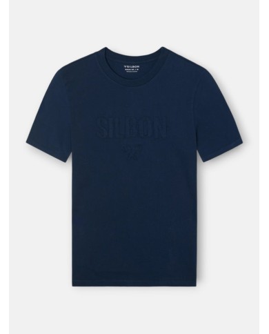 Silbon Camiseta Patch Tono Azul Marino