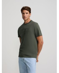 Silbon Camiseta Patch Tono Khaki