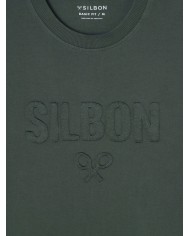 Silbon Camiseta Patch Tono Khaki