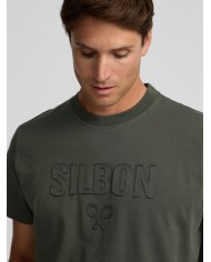 Silbon Camiseta Patch Tono Khaki