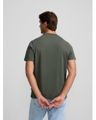 Silbon Camiseta Patch Tono Khaki