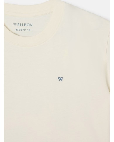 Silbon Camiseta Poster Raquetas Crema