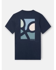 Silbon Camiseta Poster raquetas Azul Marino
